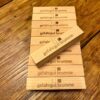 Holzplatzkarte Holzklötzchen mit Text – Bild 4